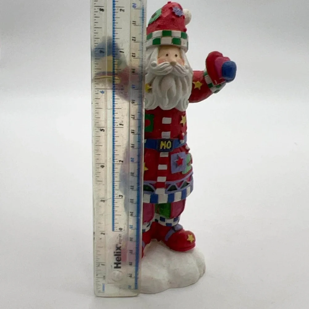 Vintage Folk Art‎ Santa Figurine 10